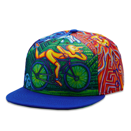 Grassroots - John Speaker Bicycle Day Allover Snapback Hat