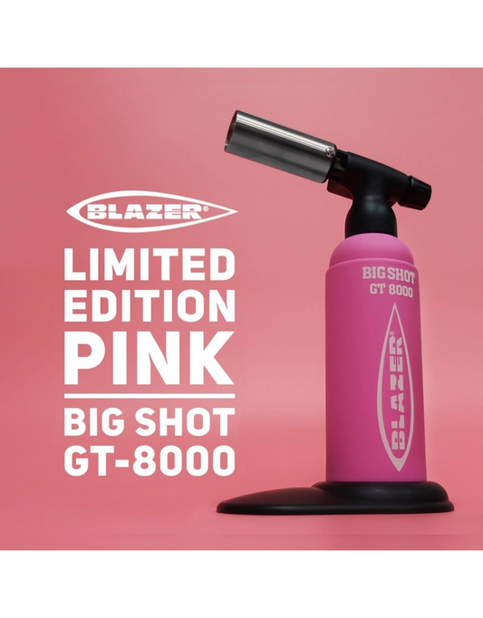 Blazer - Big Shot GT 8000 Butane Torch - Pink & Glow (LE)