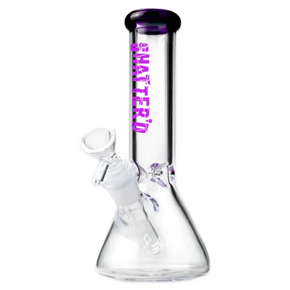 Shatter'd Glass - 8" Basis Beaker Bong