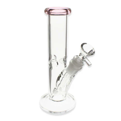 Plain Jane Glass - 8" Basic Straight Tube Bong
