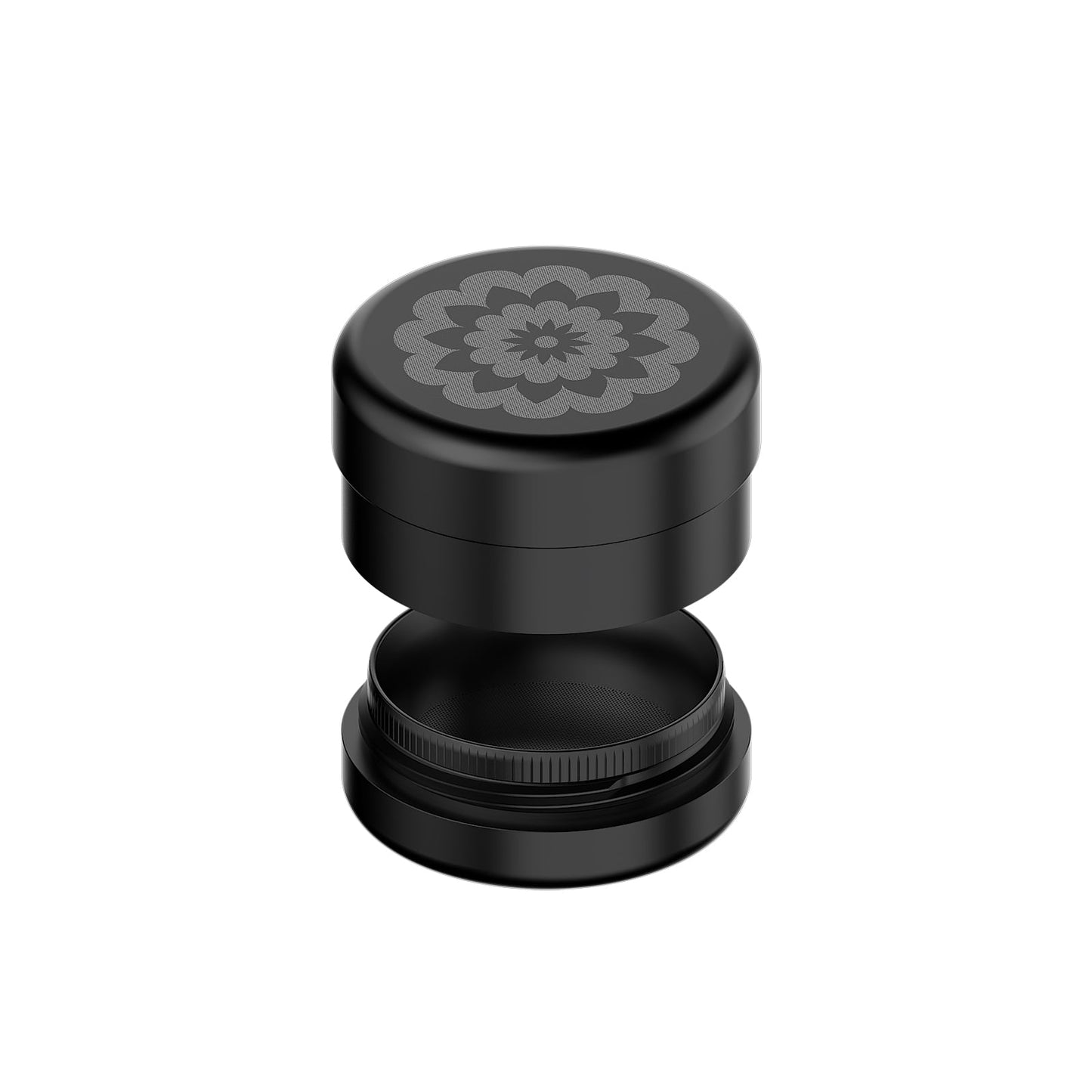 Flower Mill - Next-Gen Premium 2.5" Stainless Series - Black