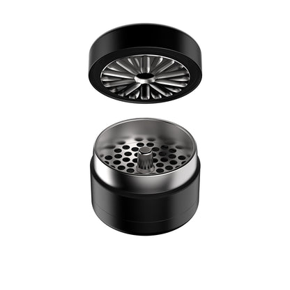Flower Mill - Next-Gen Premium 2.5" Stainless Series - Black
