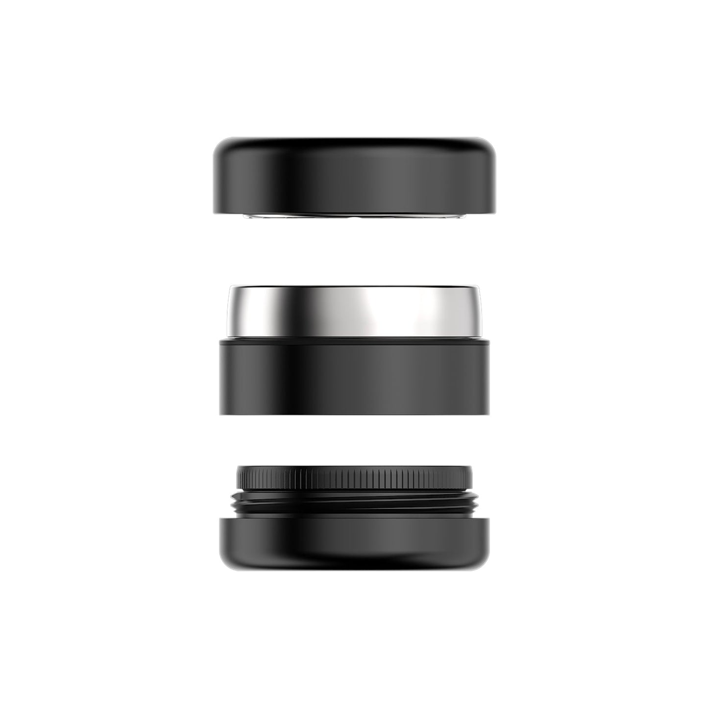 Flower Mill - Next-Gen Premium 2.5" Stainless Series - Black