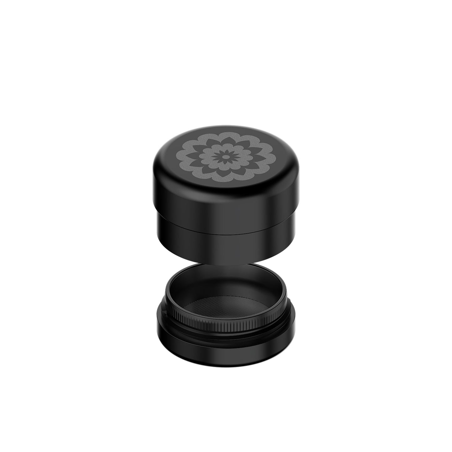 Flower Mill - Next-Gen Premium 2.0" Stainless Series - Black