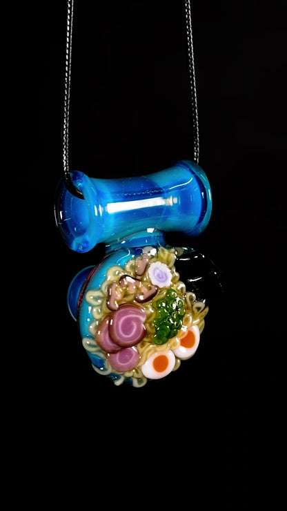 Dojo - Meta & Dichro Ramen Pendant