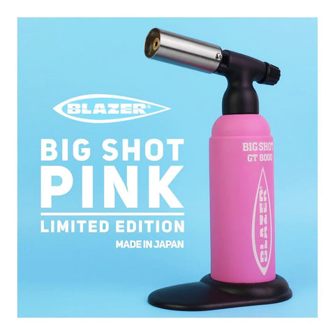 Blazer - Big Shot GT 8000 Butane Torch - Limited Edition - Pink Gloss
