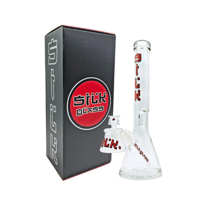 Silk Glass - 17" Beaker W/ Ash Catcher