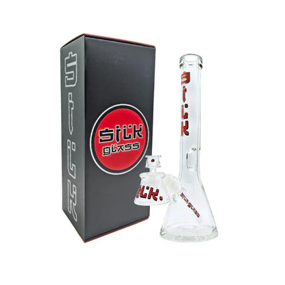 Silk Glass - 17" Beaker W/ Ash Catcher