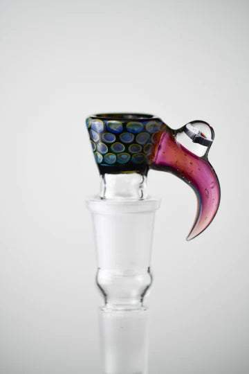 Steve H Glass - 18mm 4 Hole Honeycomb Slide