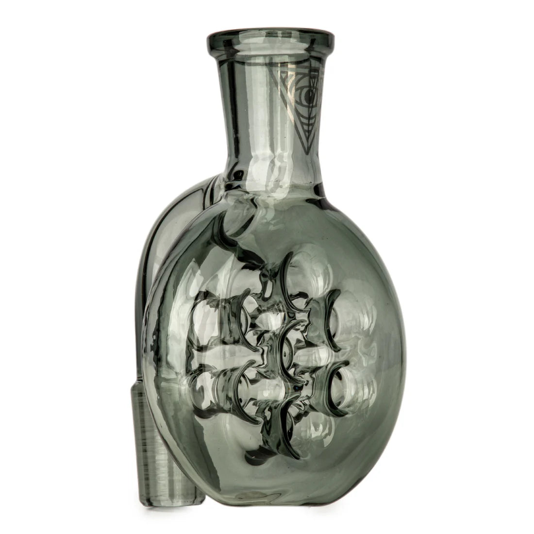 Red Eye Glass - 14mm 90 Degree Swiss Dry Catcher