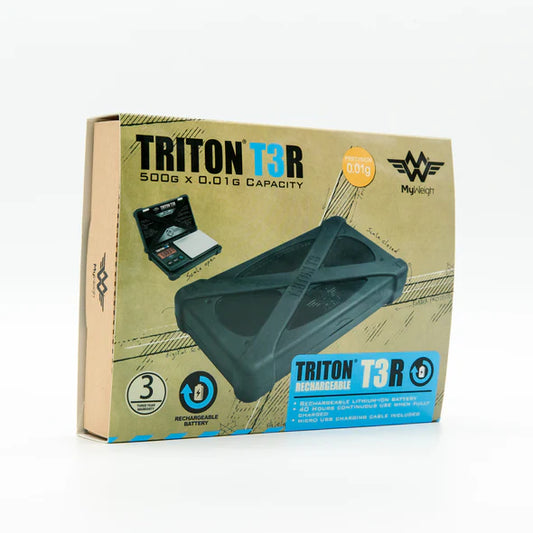 My Weigh - Triton T3-500 Rechargeable Scale - 500g x 0.01