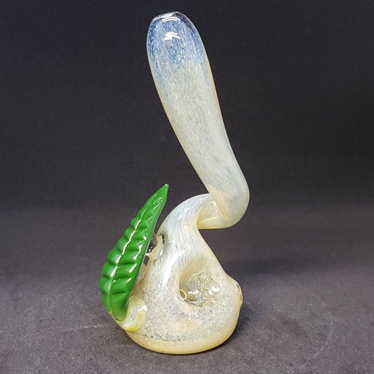 Intent Glass - Carved Leaf Standup Pipe