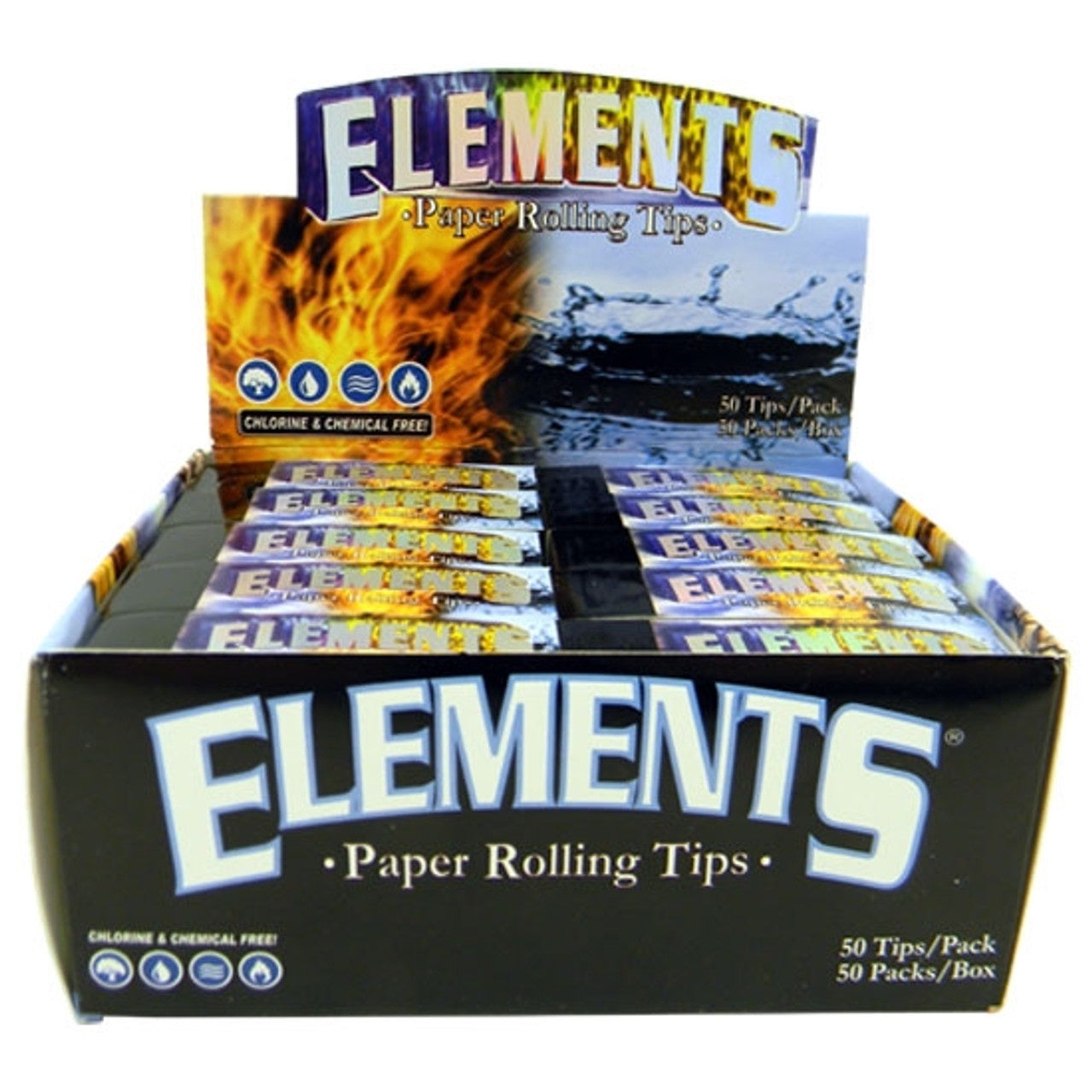 Element Paper Tips Box Elements - Tips Regular | Baked Turkey Heady Glass