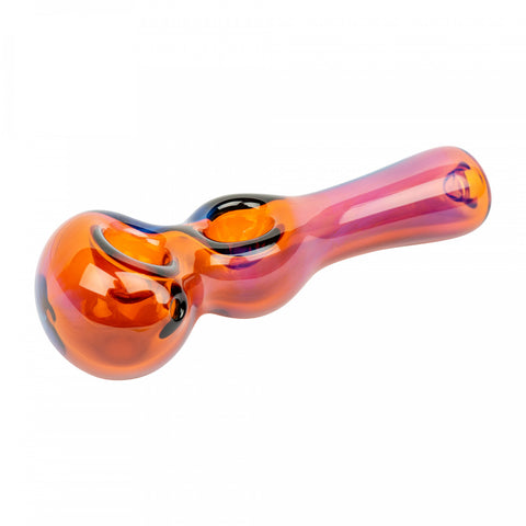 Red Eye Glass - 4.5" Twice Baked Hand Pipe