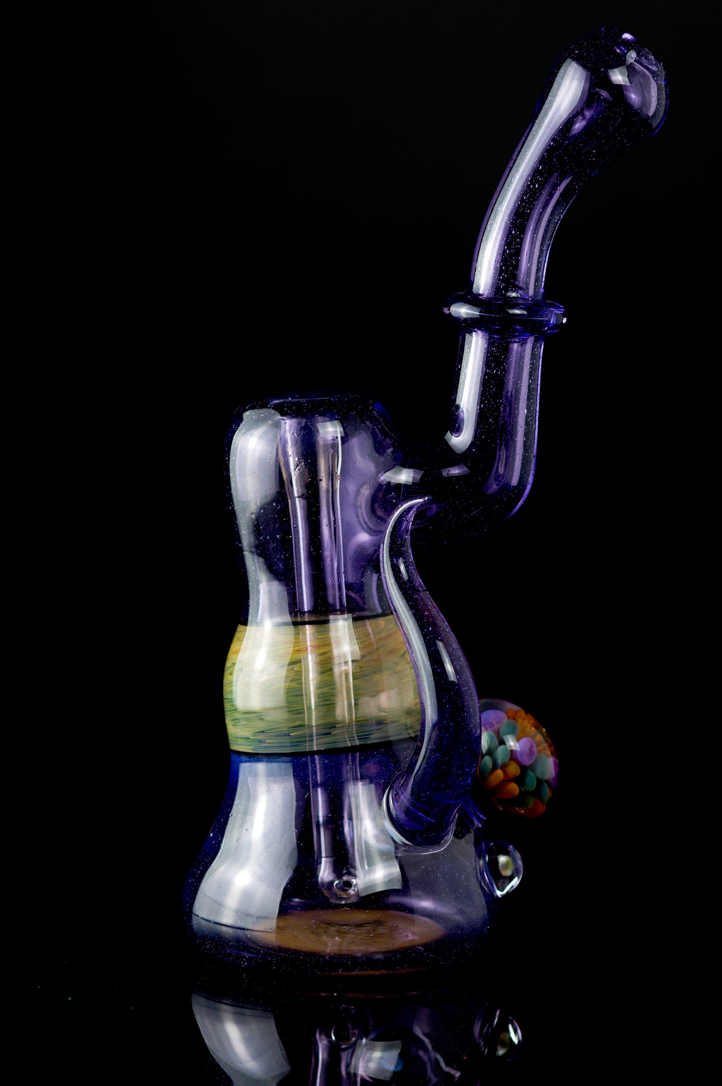 Hippo Glass - Bubbler Loli Sherlock Violet 10mm