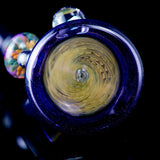 Hippo Glass - Purple Loli Sherlock Bubbler 10mm