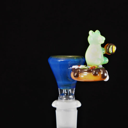 Jambear x Glasea - 14mm Donut W/ Bear- 3