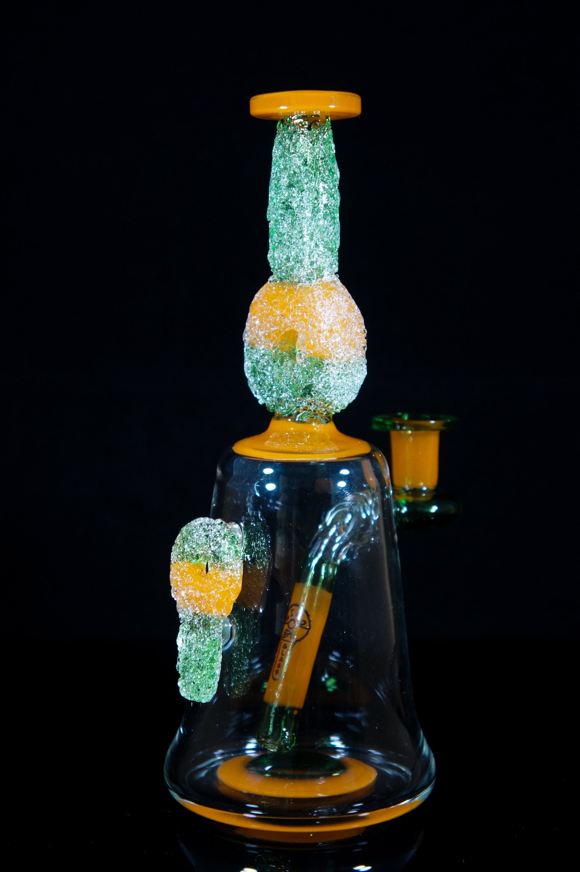 Niko Bh Glass - Sour Key 10mm Rig - 2 | Baked Turkey Heady Glass