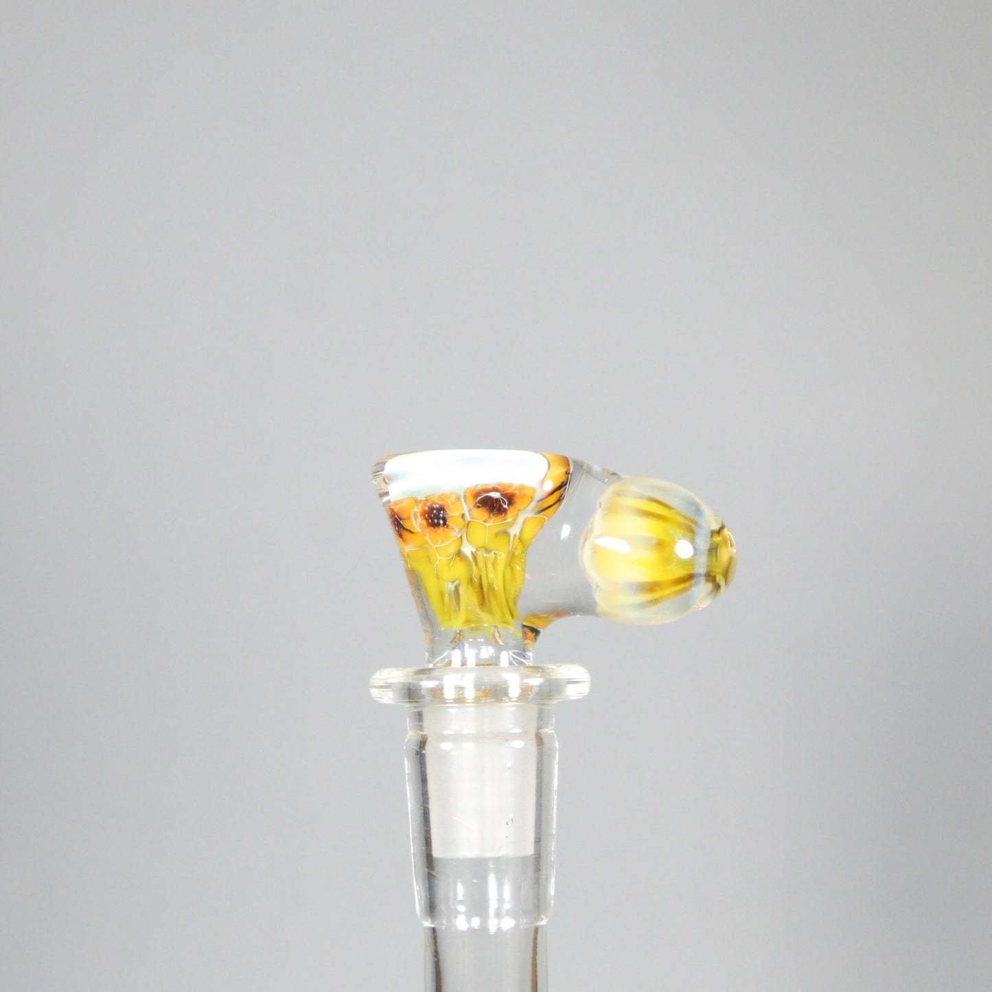 Lpz Glass - 14mm Sunflower Slide - 5