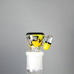 Eckardt Glass - 18mm Chill Pill 5 Hole Slide - 4