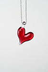 Glasea - Heart Necklace W/ Silver Chain - 6