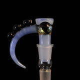 Boroman Glass - Fully Worked 18mm Blue/Yellow Mica Cabs Martini