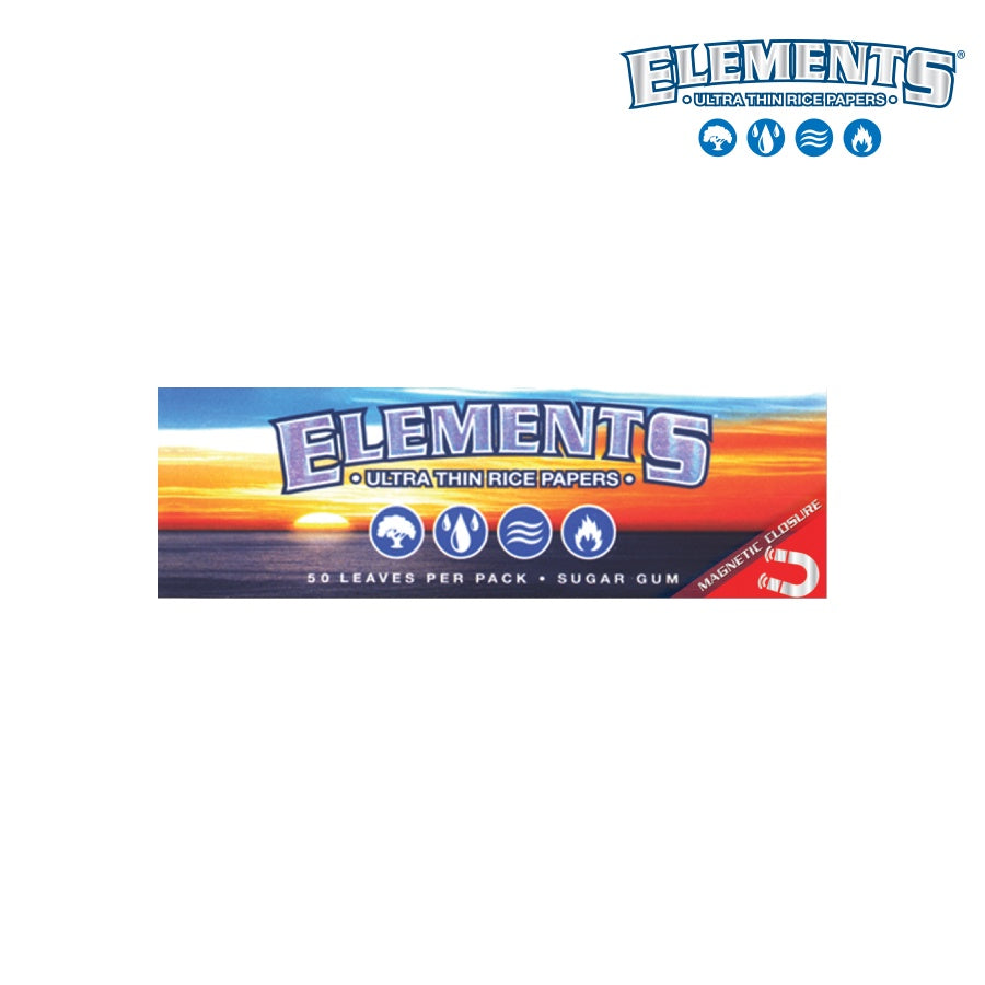 Elements - Ultra Thin Papers 1 1/4 w/ Magnet