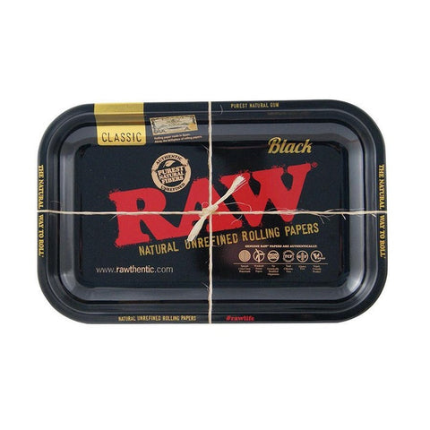 Raw Black Small Rolling Tray