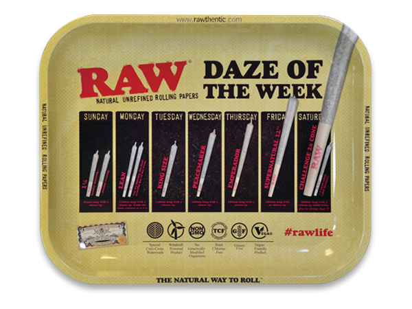Raw - Daze Of The Week Large Tray