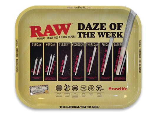 Raw - Daze Of The Week Large Tray