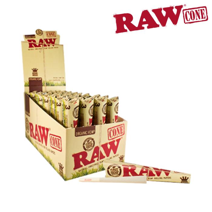 Raw - Cônes Bio King Size (Pack de 3)