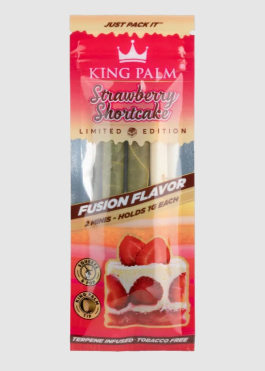 King Palm - Mini pochette pré-roulée (Pack de 2)