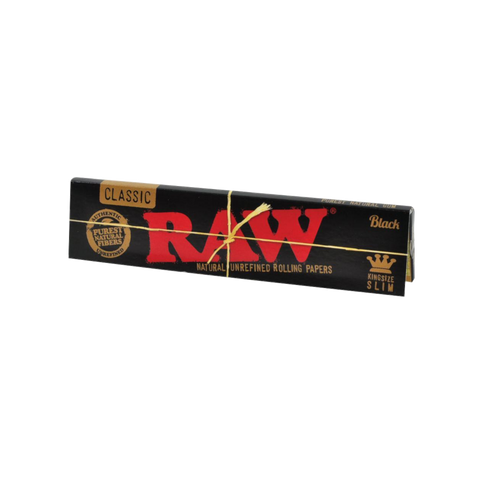 Raw - Black 1 1/4 Papers Pack/50